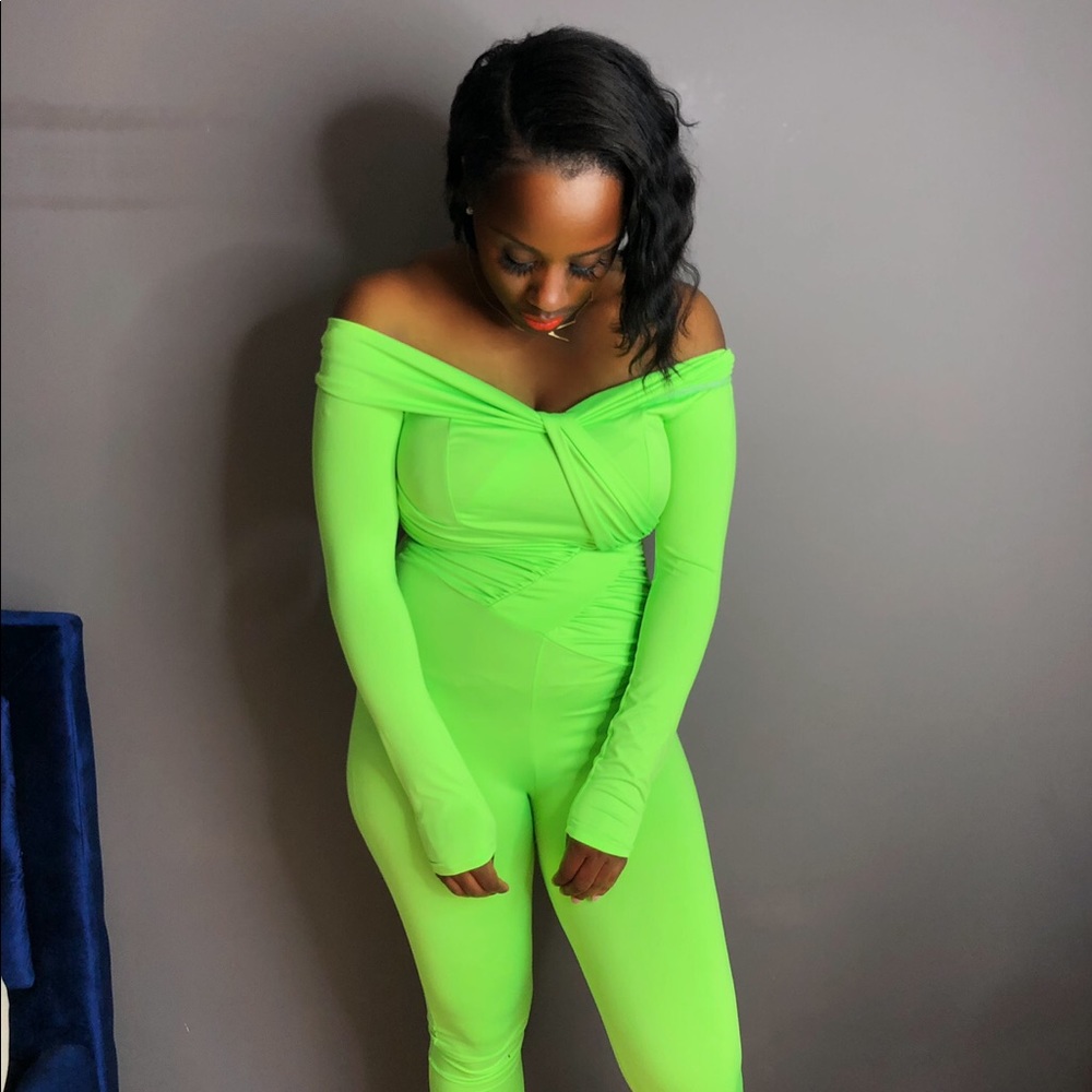 Neon Green One Piece